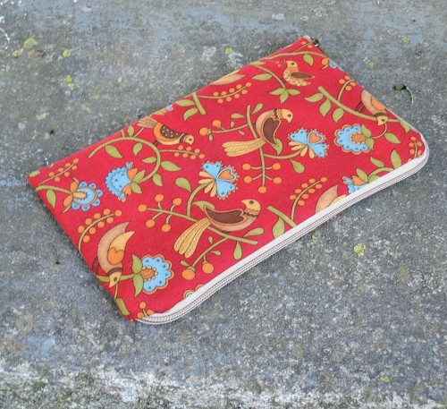 Obal na tablet - Ptáčci na rudé — foto 2