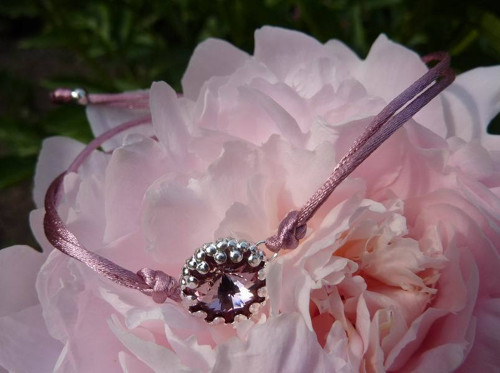 Macrame s rivolkou Swarovski — foto 2