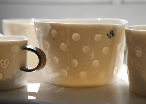 Miska dotty (porcelán) — foto 3