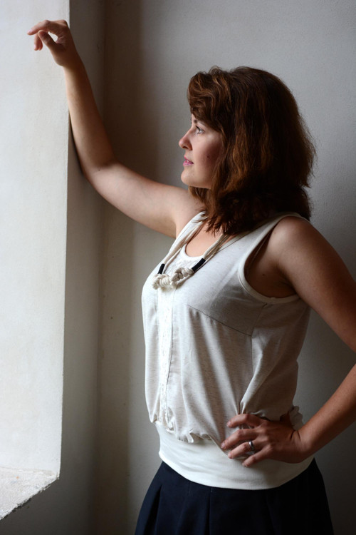 Dámský top "BASIC" - OA-B-012 — foto 6
