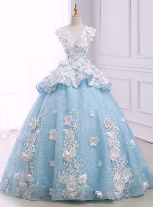 Náušničky WHITE & BLUE WEDDING — foto 4