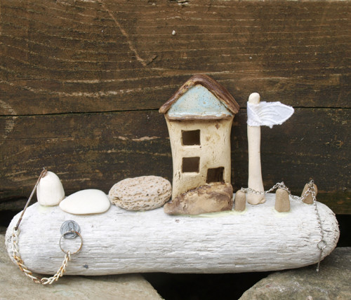 Driftwood a keramika - domeček u moře — foto 2