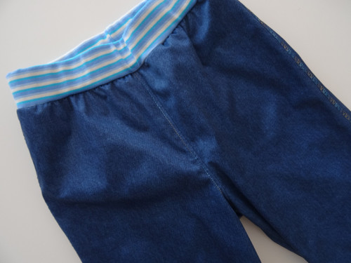 Lehké letní JEANS softshellky — foto 4