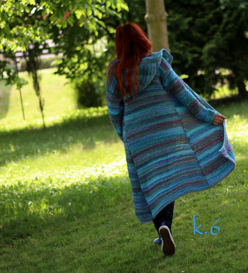 Letní ráno - háčkovaný svetrokabátek — foto 3
