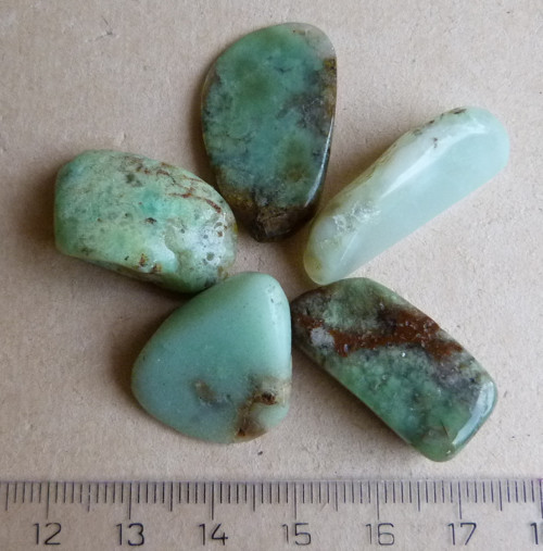 Chrysopras - 5 ks — foto 2