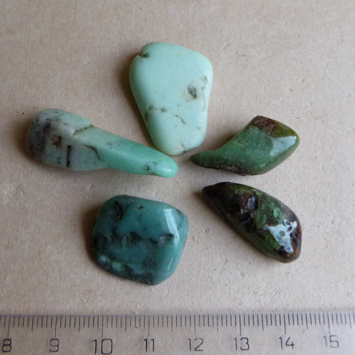 Chrysopras - 5 ks — foto 2