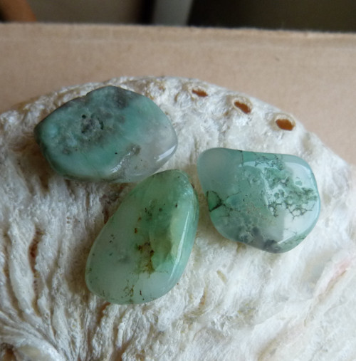 Chrysopras - 3 ks — foto 5