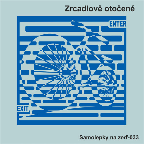 Samolepky na zeď-033, 97x97 cm — foto 3