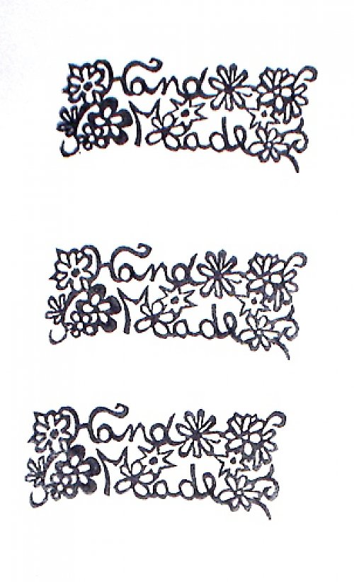 Hand made razítko č. 52. — foto 2