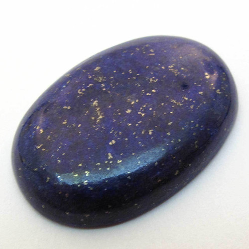 Kabošon lapis lazuli ovál 34mm REZERVACE — foto 3