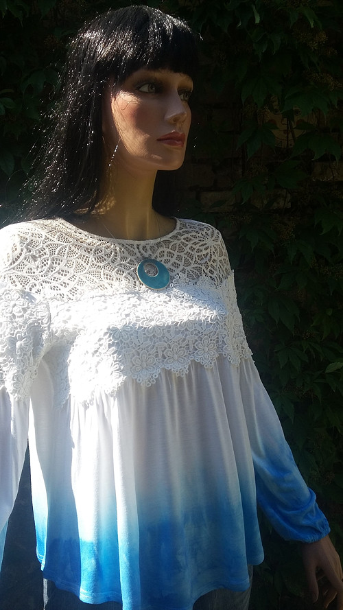 Krajka s batikou v "boho" stylu — foto 4