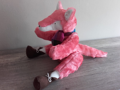 Lišák - textilní figurka — foto 5