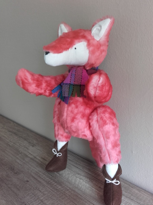 Lišák - textilní figurka — foto 6