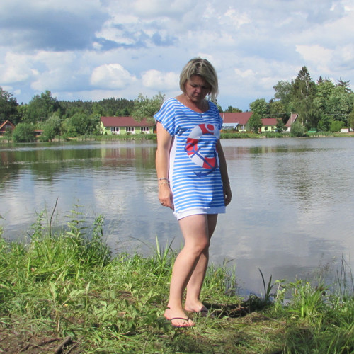Tričko námořnické modré — foto 4
