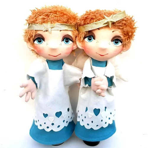Maňásek ANDÍLEK TMAVÝ na přání — foto 5