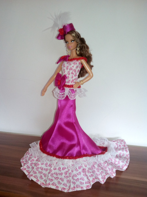 Halenka+sukně pro Barbie dámu — foto 2