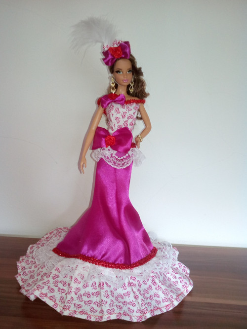 Halenka+sukně pro Barbie dámu — foto 4