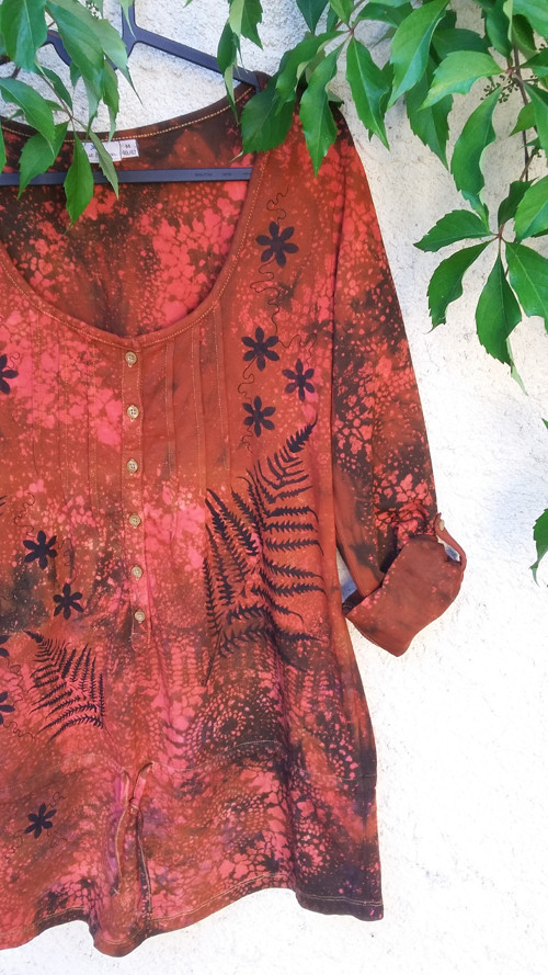 Kouzlení s batikou, tunika 40/42 — foto 4