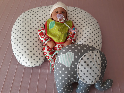 Kojící polštář ...oboustranný — foto 2