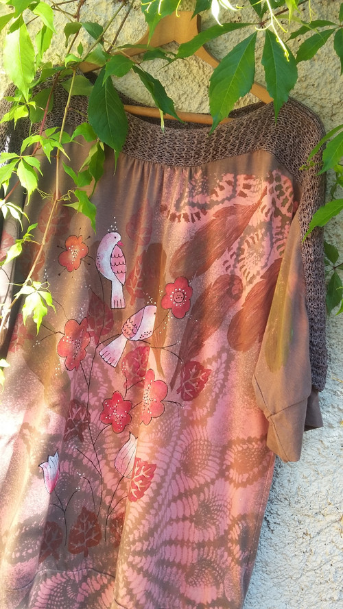 Oversized s batikou, L/XL — foto 2