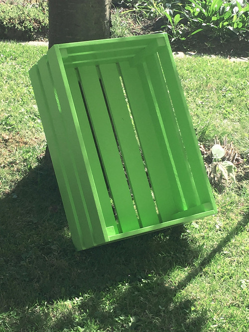 Dřevěná bedýnka "Garden" - Green — foto 4