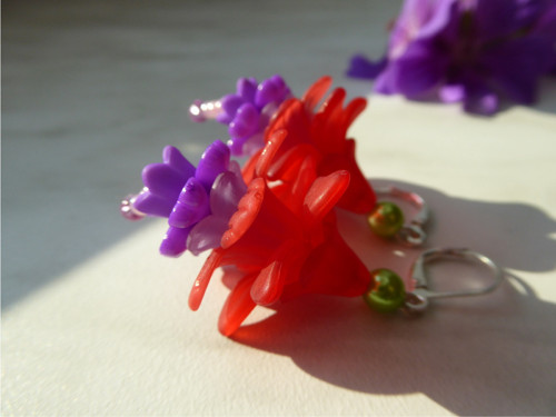 Červené fuchsie — foto 2