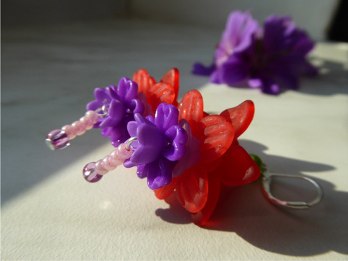 Červené fuchsie — foto 3