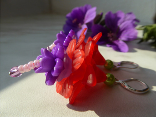 Červené fuchsie — foto 6