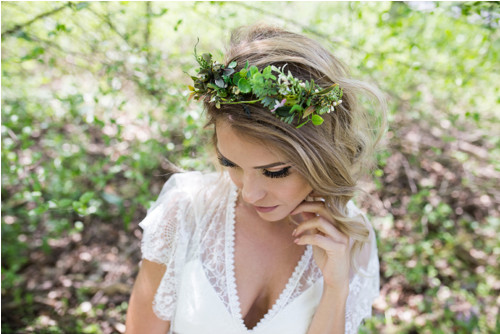 Greenery čelenka "čerstvě posečená tráva" — foto 3