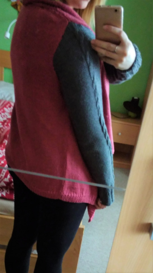 Pletený kardigan - návod — foto 2