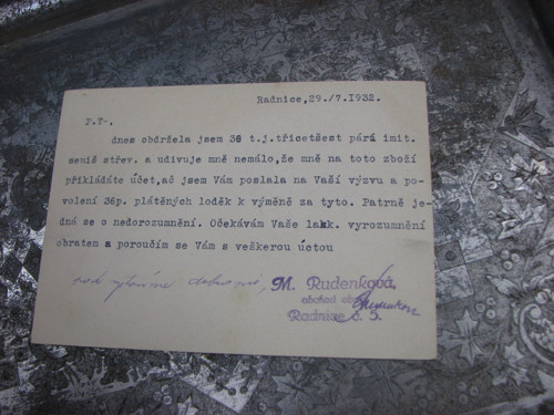 Stará dopisnice, Všesokolský slet, 1932 — foto 2