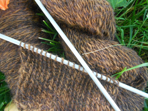 Ručně předená čokoláda - alpaka, merino, mohér — foto 3
