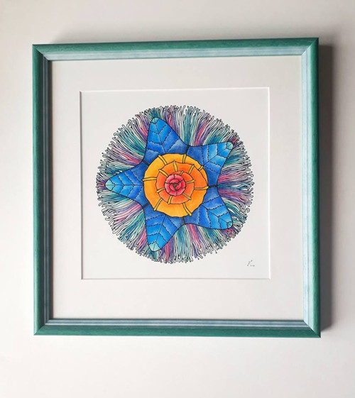 Mandala mořská — foto 2