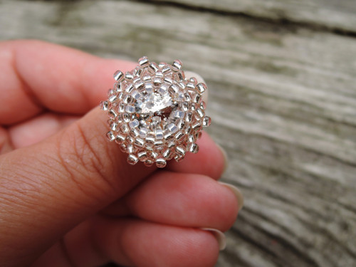 Swarovski prsten "Powdery" - dámský! — foto 5
