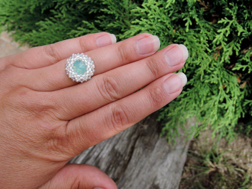 Swarovski prsten "Jezerní" - dámský! — foto 2
