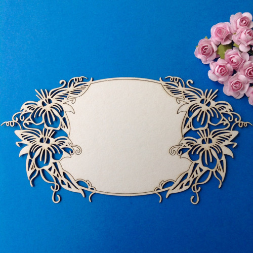 Dekorace 18 x 9 cm ,chipboard (CHR 123) — foto 2