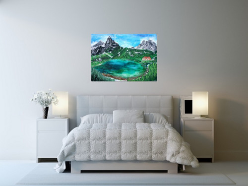 Zelené pleso 70x50 cm — foto 4