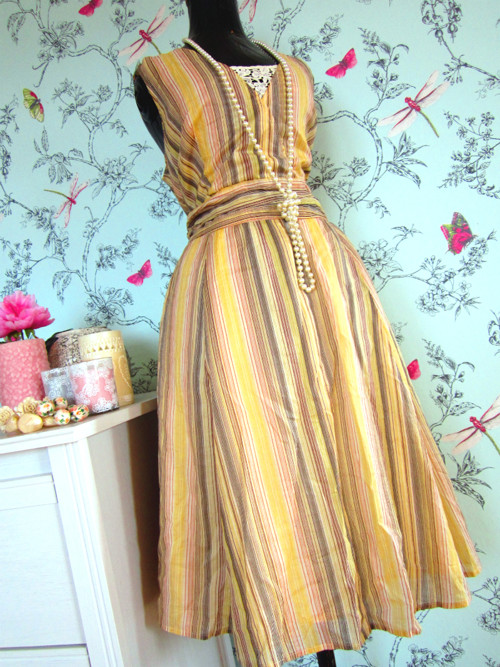 Šaty nature stripes — foto 3