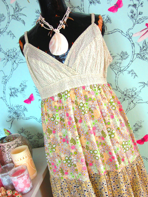 Boho patchwork šaty — foto 2