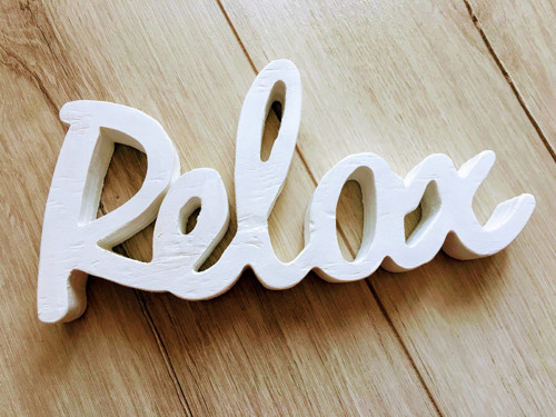 Nápis RELAX — foto 2