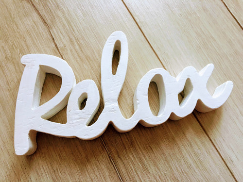Nápis RELAX — foto 4