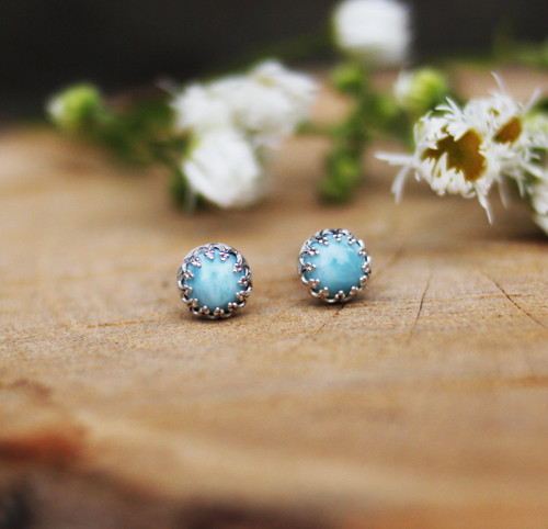 Larimar puci mini - stříbro (Ag 925/1000) — foto 2