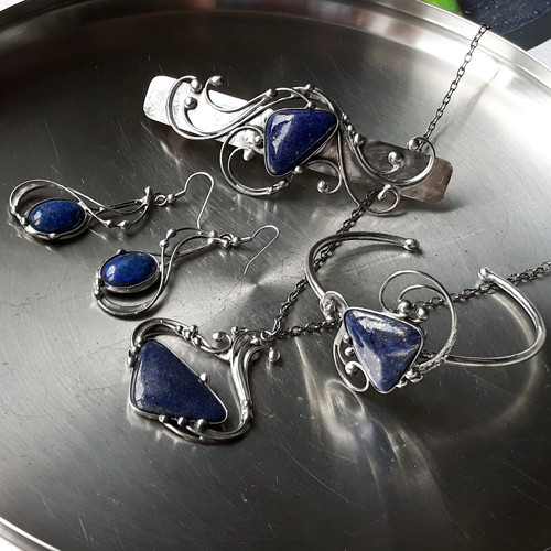 Eleonore - souprava (lapis lazuli) — foto 6