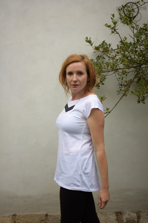 Bílé kombinované, vel. S — foto 3
