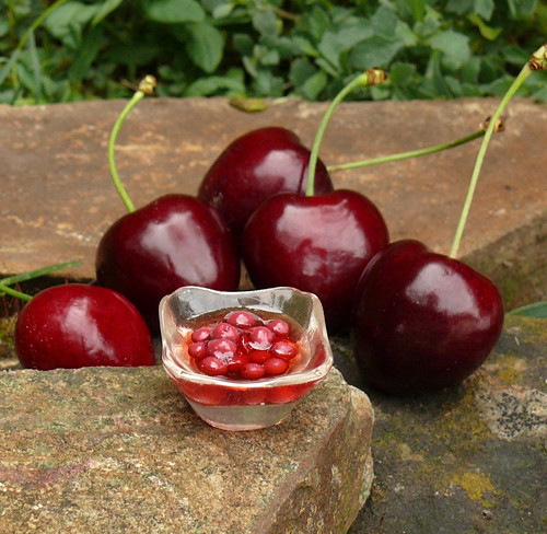 Třešňový kompot - Cherry compote — foto 3