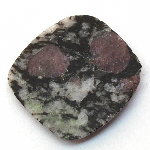 Kabošon spinel v matrixu obdélník 19mm — foto 2