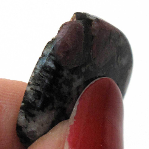 Kabošon spinel v matrixu obdélník 19mm — foto 5