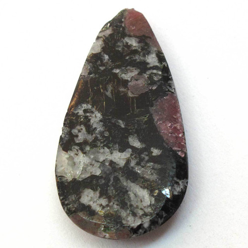Kabošon spinel v matrixu kapka 31mm — foto 2