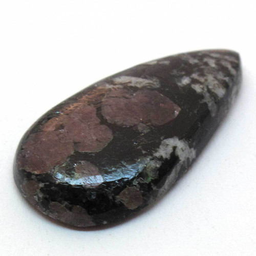 Kabošon spinel v matrixu kapka 31mm — foto 3