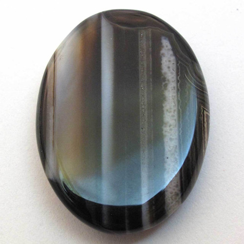 Kabošon onyx ovál 30mm — foto 2